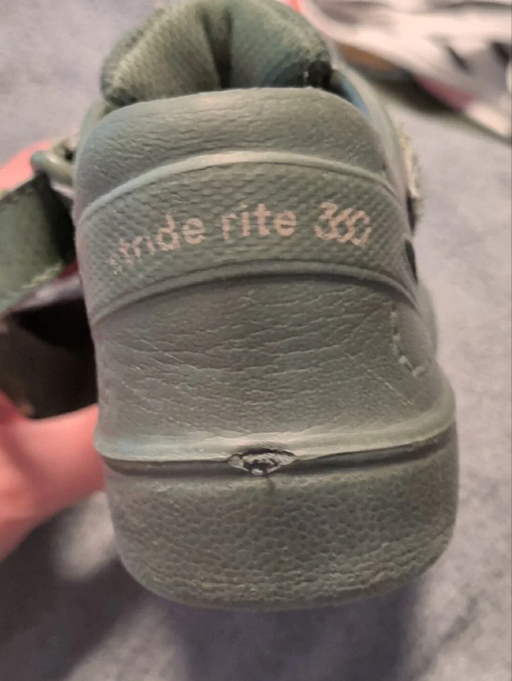 Stride Rite Kids Olive Green Water Shoes